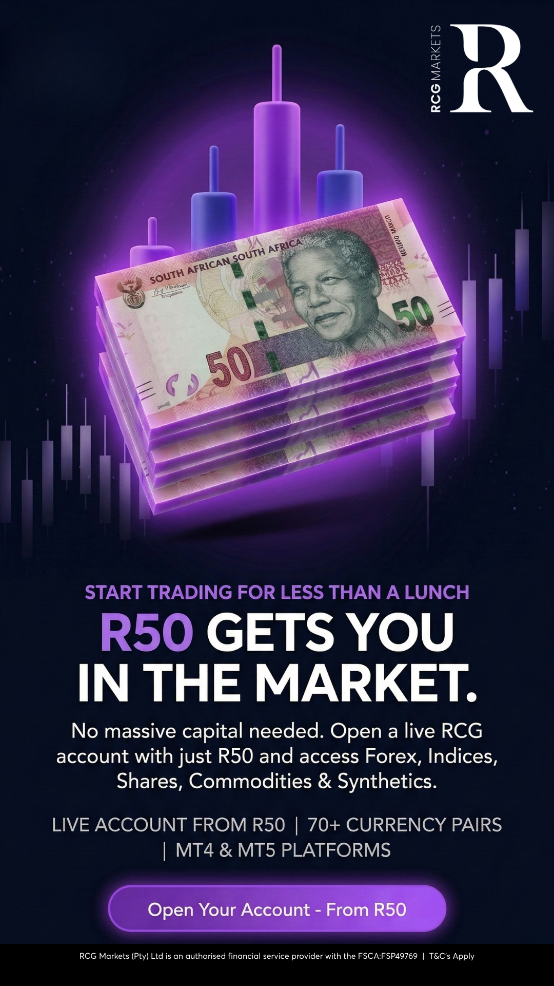 RCG Markets Facebook ad