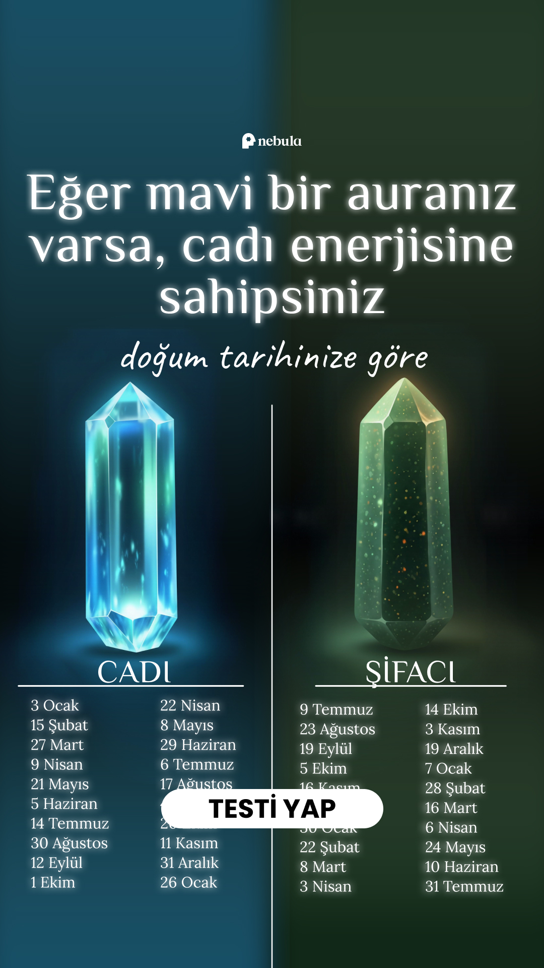 Nebula: Aura Power Reading Facebook ad