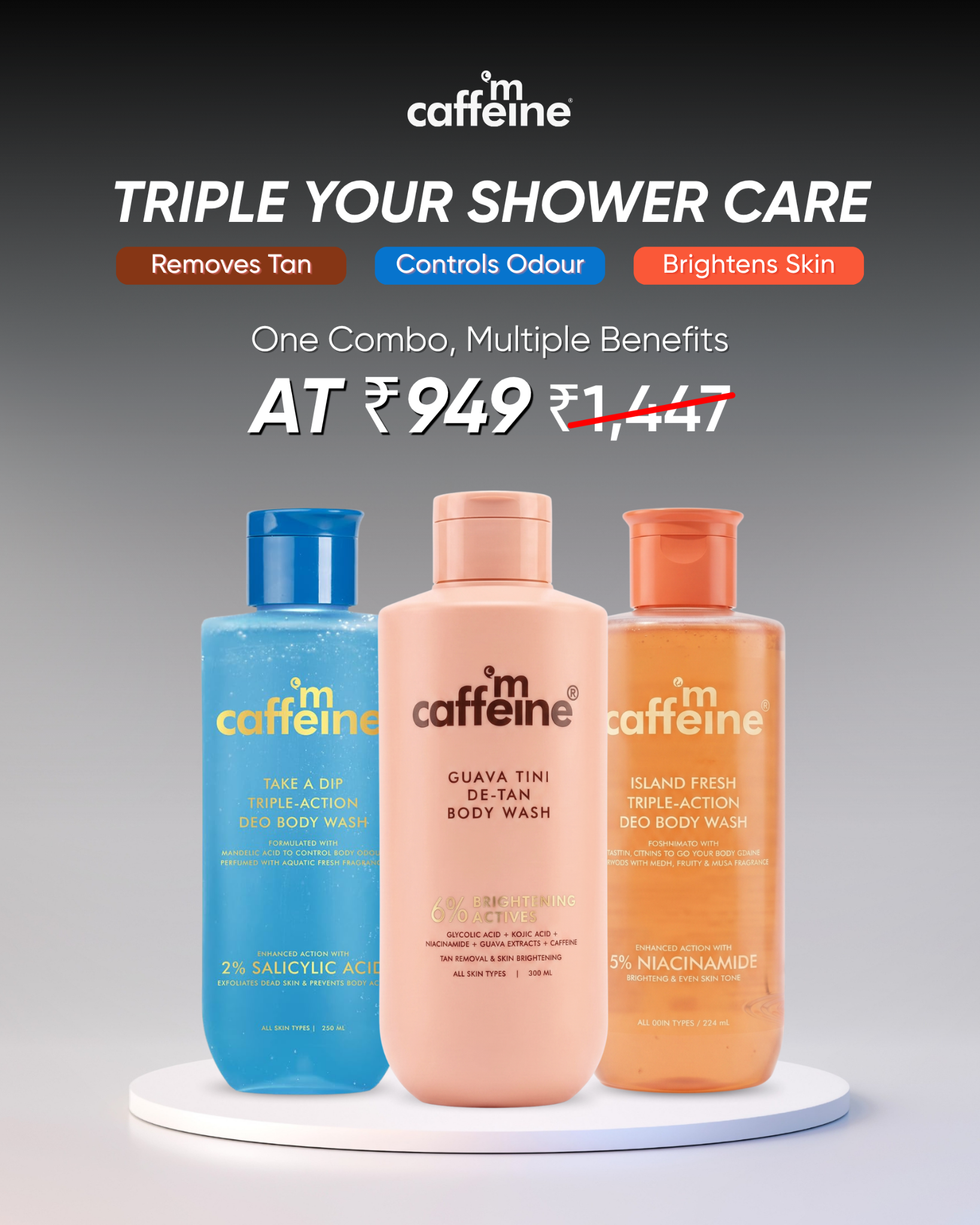 Hypd Facebook ad: ULTIMATE FRESHNESS & GLOW @ ₹949!