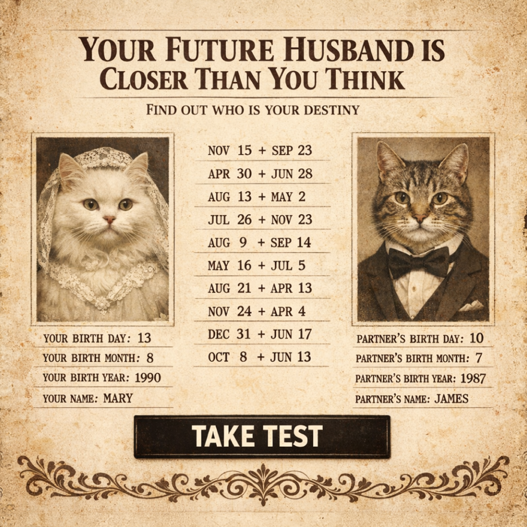 Hint: Reveal Your Soulmate Match Facebook ad