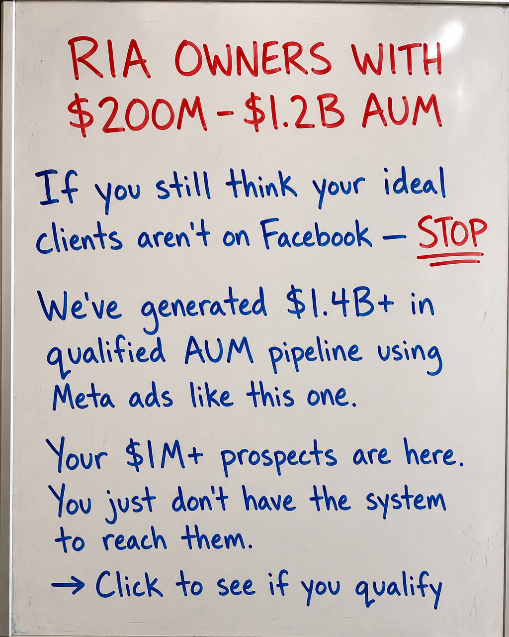 Catalyze Growth Partners Facebook ad