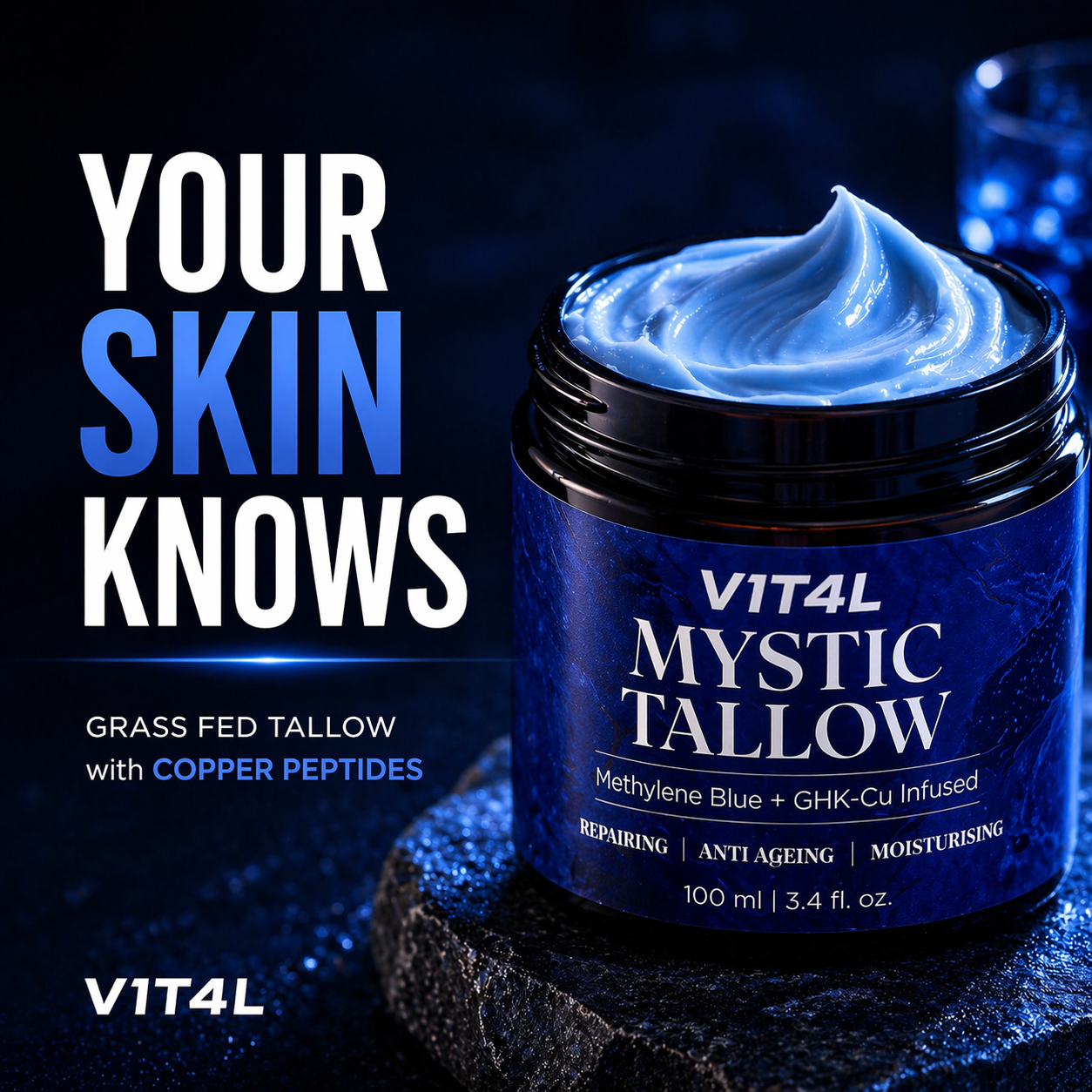 V1T4L Facebook ad: Next-Gen Tallow