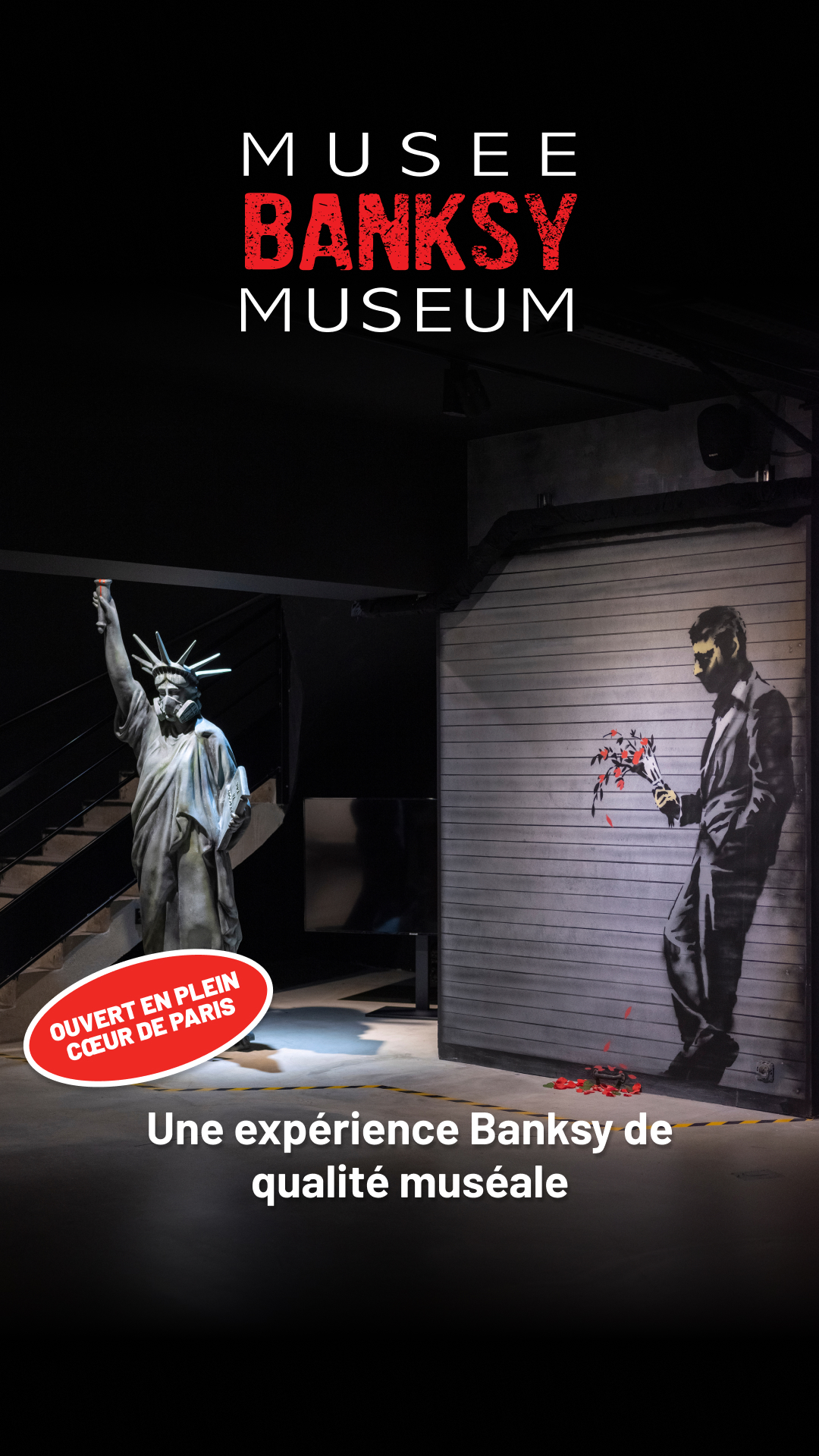 Musée Banksy Paris Facebook ad