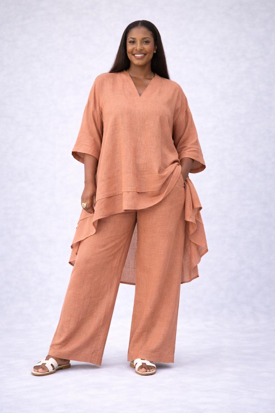 FAS wear Facebook ad: MESDAMES, VOUS MÉRITEZ LE MEILLEUR DU LIN!
