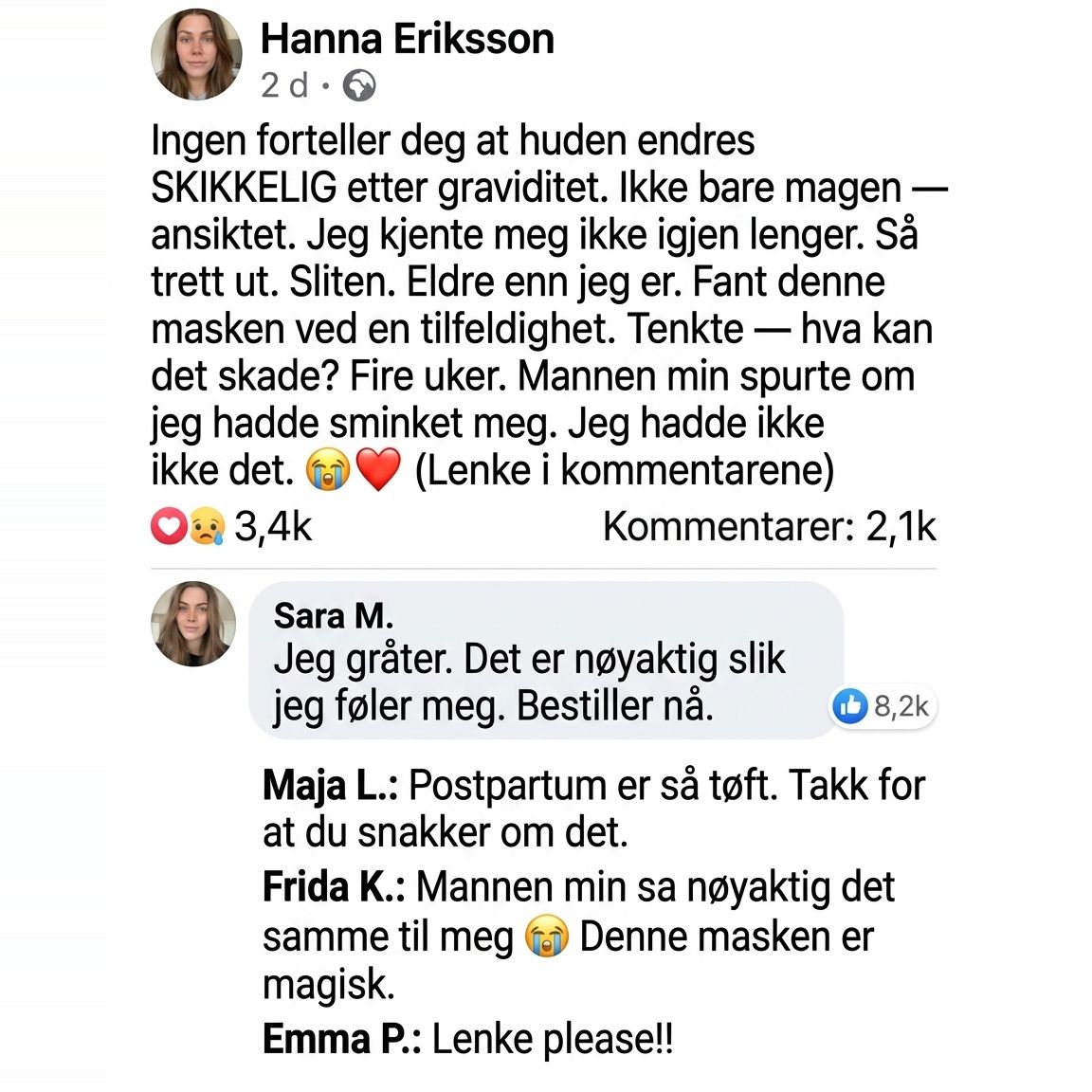 Glowtoxx Facebook ad