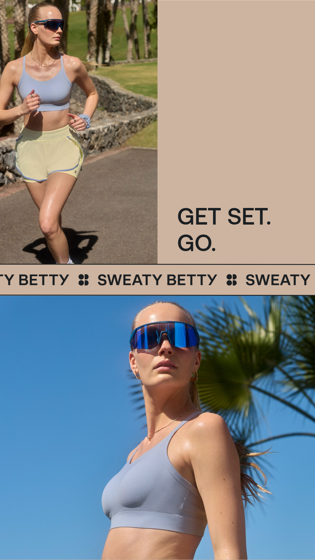 Sweaty Betty Facebook ad