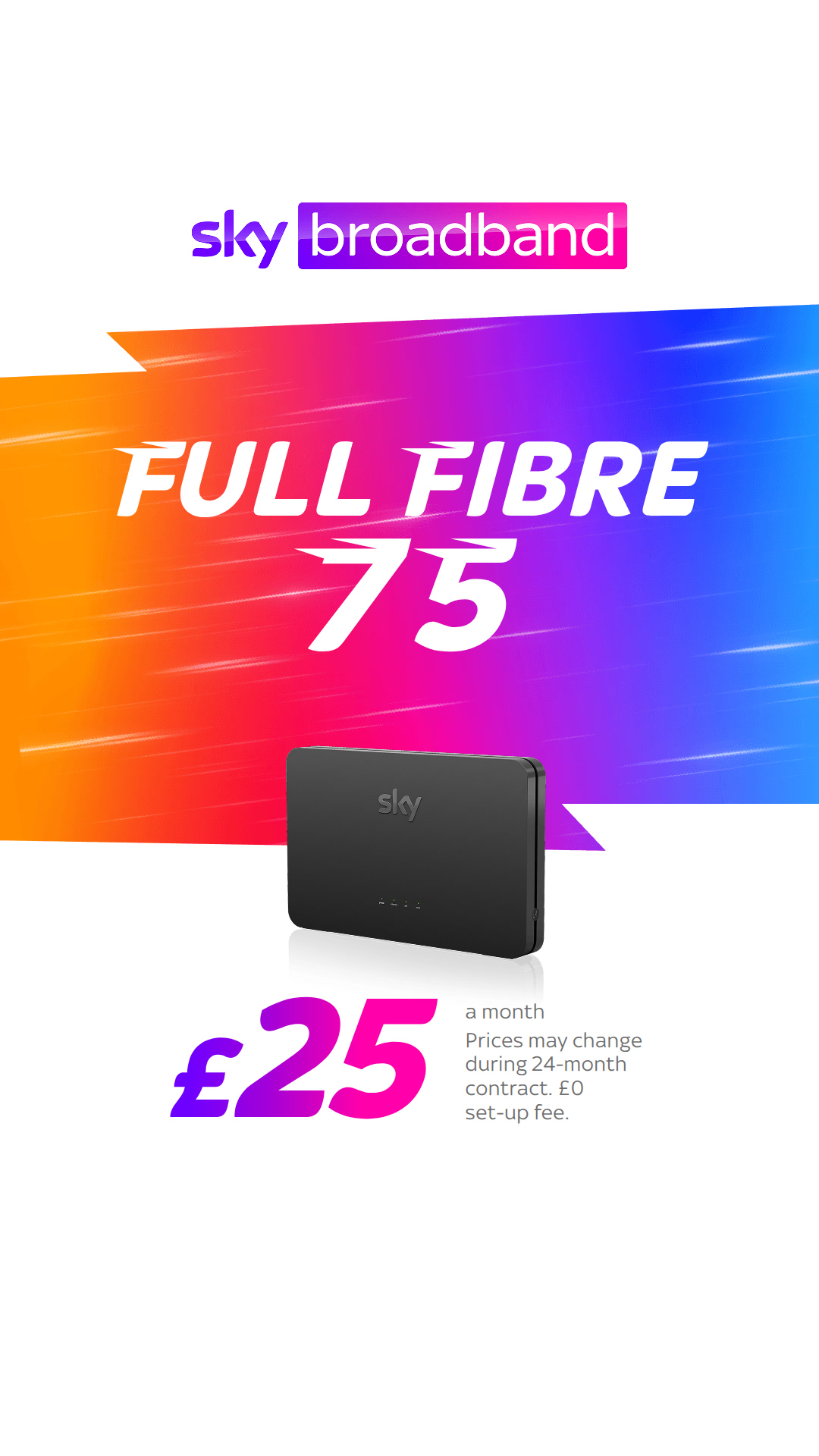 Sky Facebook ad