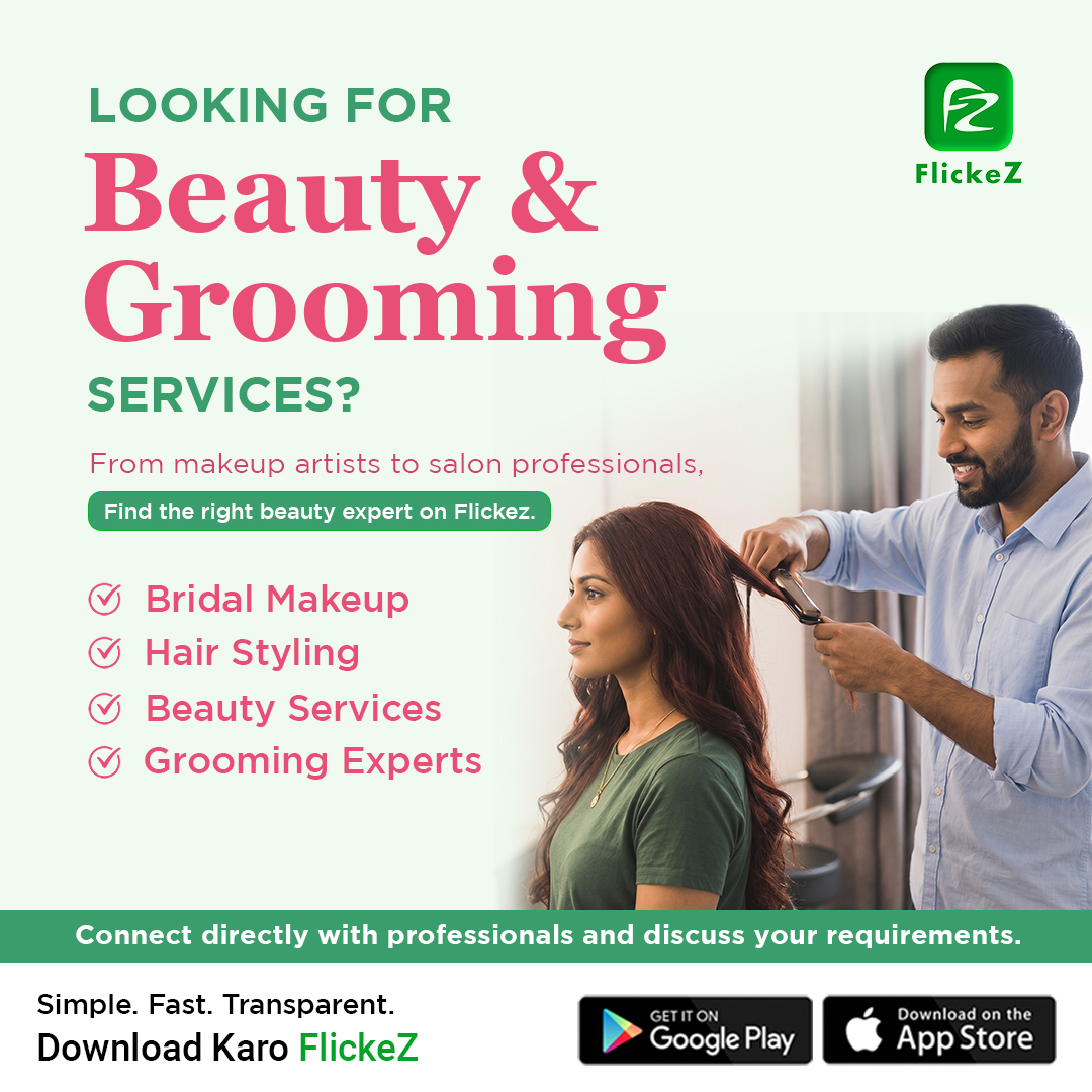 Flickez Facebook ad: Search. Connect. Get It Done.