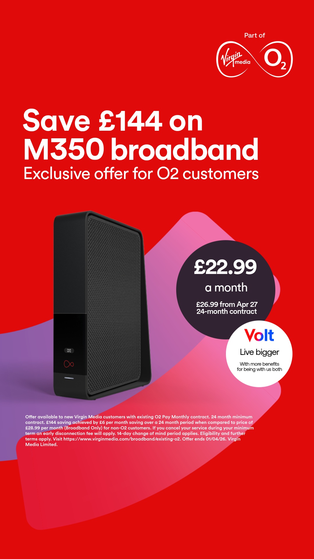 Virgin Media Facebook ad from Jun 4, 2026