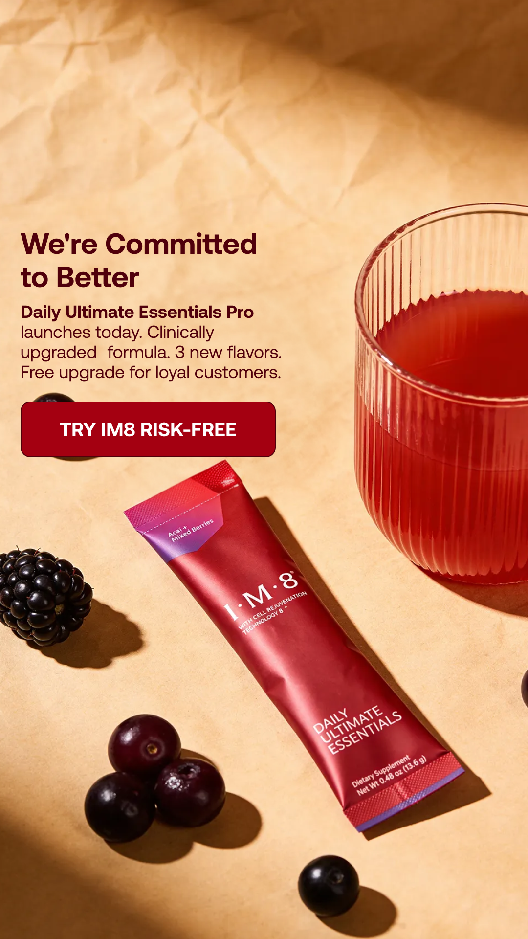 IM8 Health Facebook ad