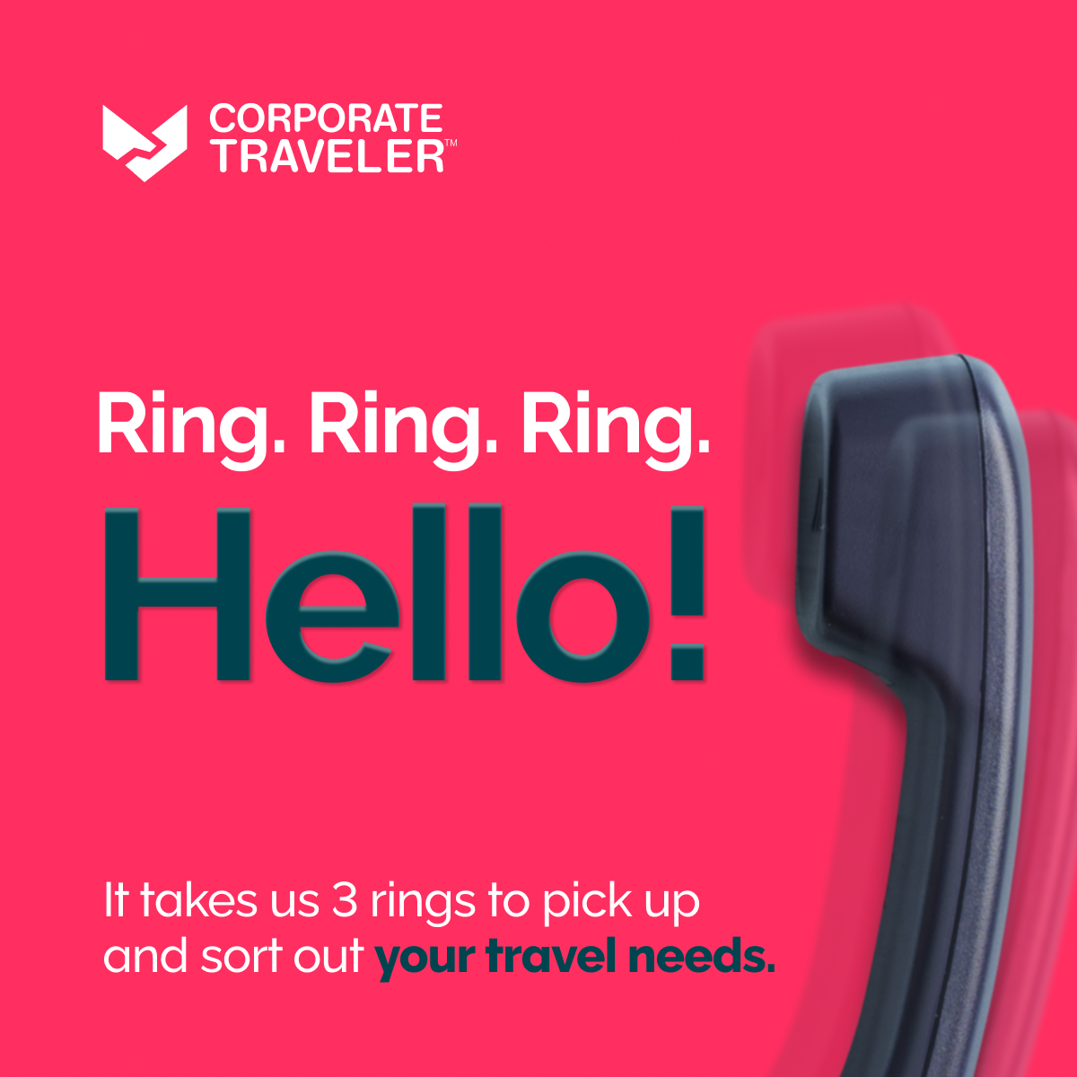 Corporate Traveler USA Facebook ad