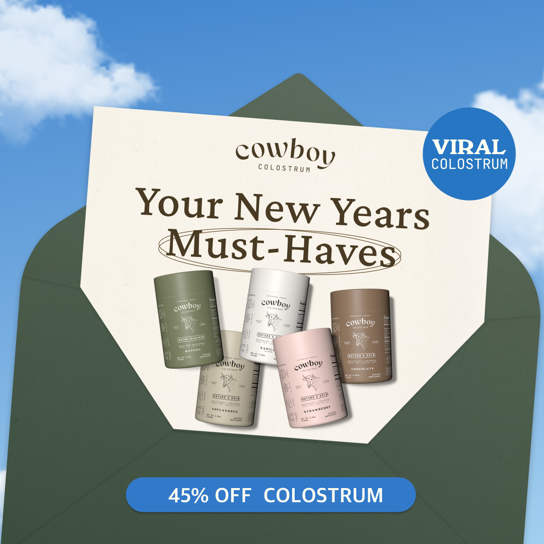 Cowboy Colostrum Facebook ad