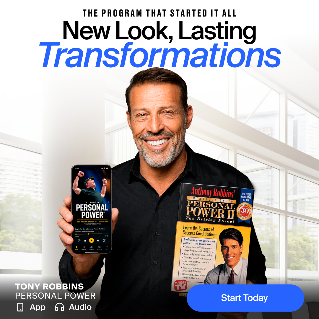 Tony Robbins Facebook ad