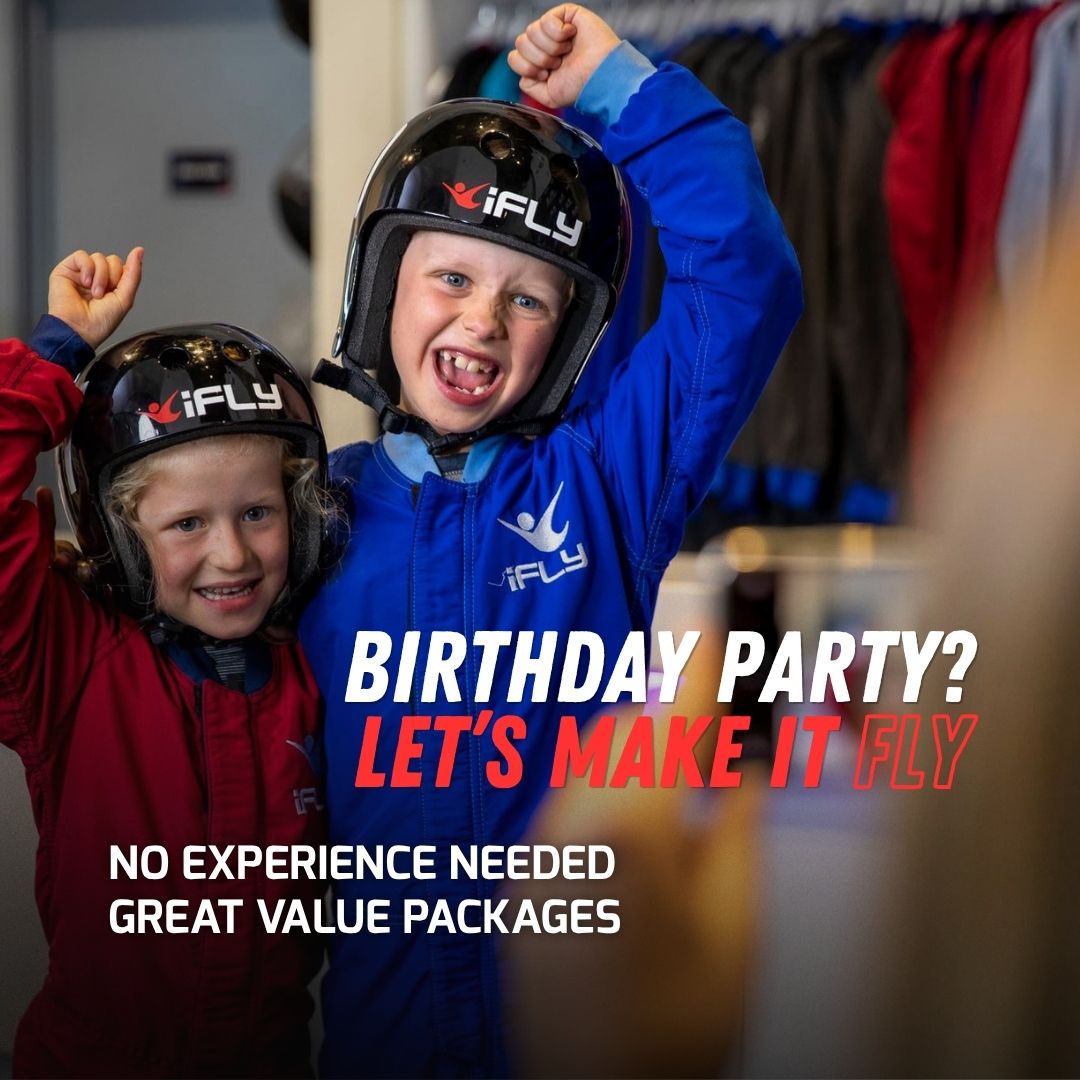 iFLY Queenstown Facebook ad: Contact iFLY today