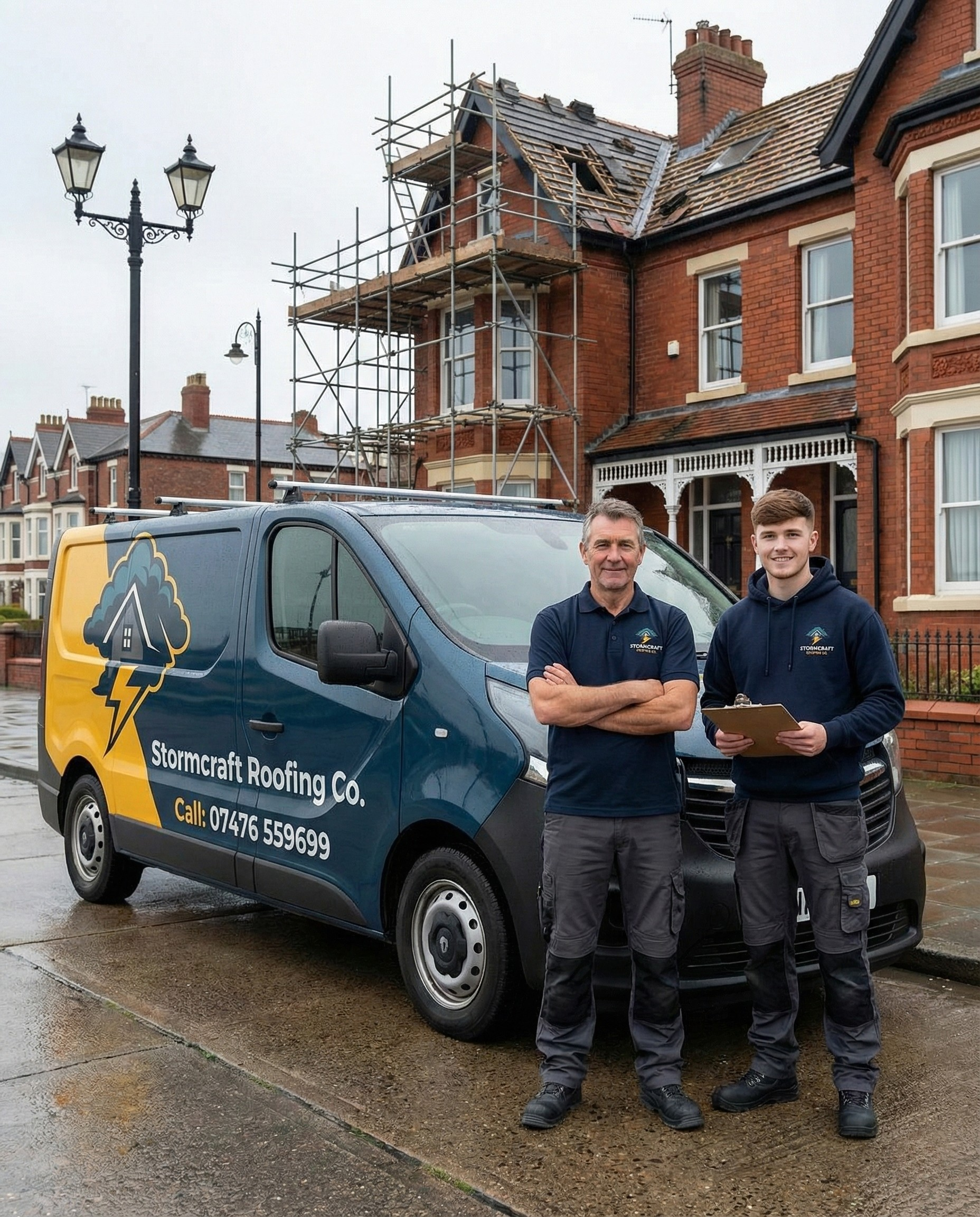 Stormcraft Roofing Co Facebook ad: Worried About Your Roof? Get the Truth