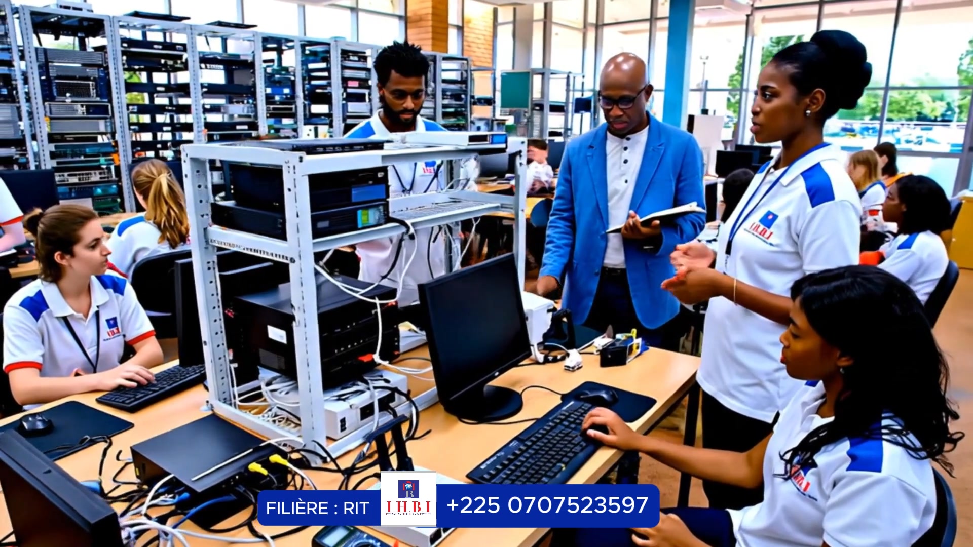 IHBI Yamoussoukro Facebook ad: À la découverte de la filière R.I.T (Réseaux…