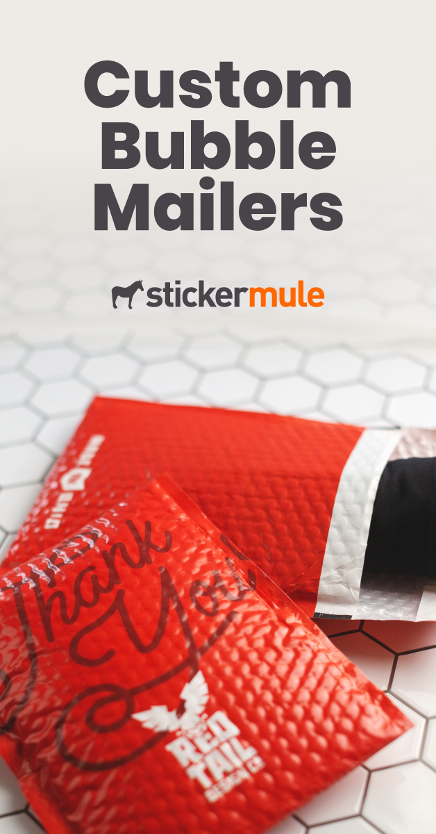 Sticker Mule Facebook ad
