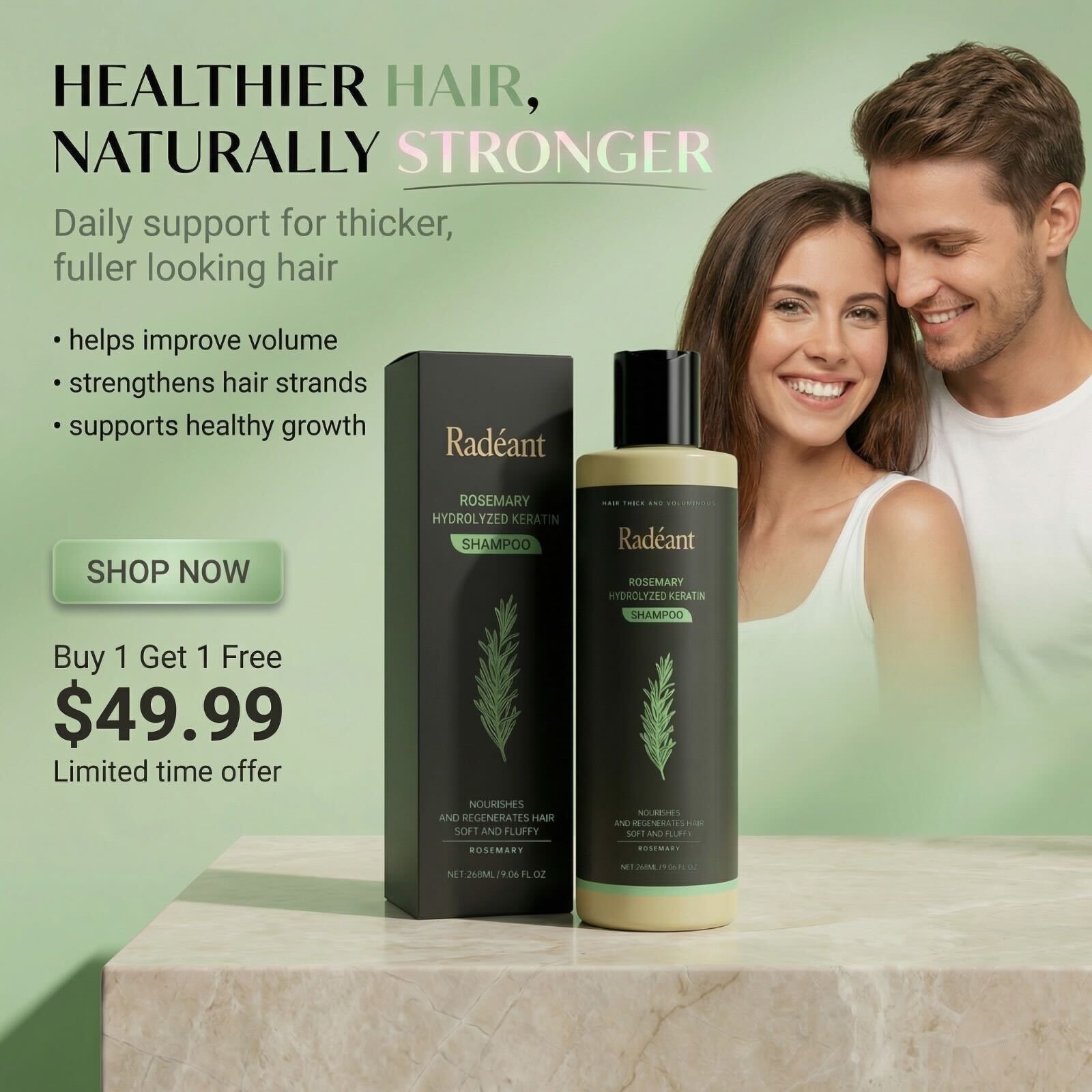Radiant Root Facebook ad