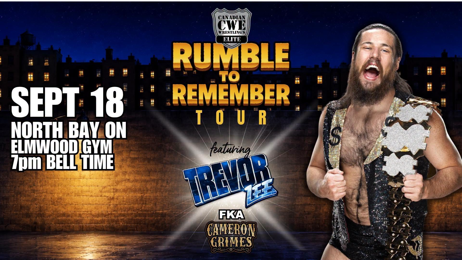 Canadian Wrestling's Elite Facebook ad
