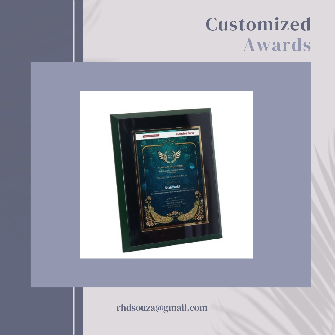 rdpromos.com Facebook ad: Looking for customized awards, trophies, corporate…