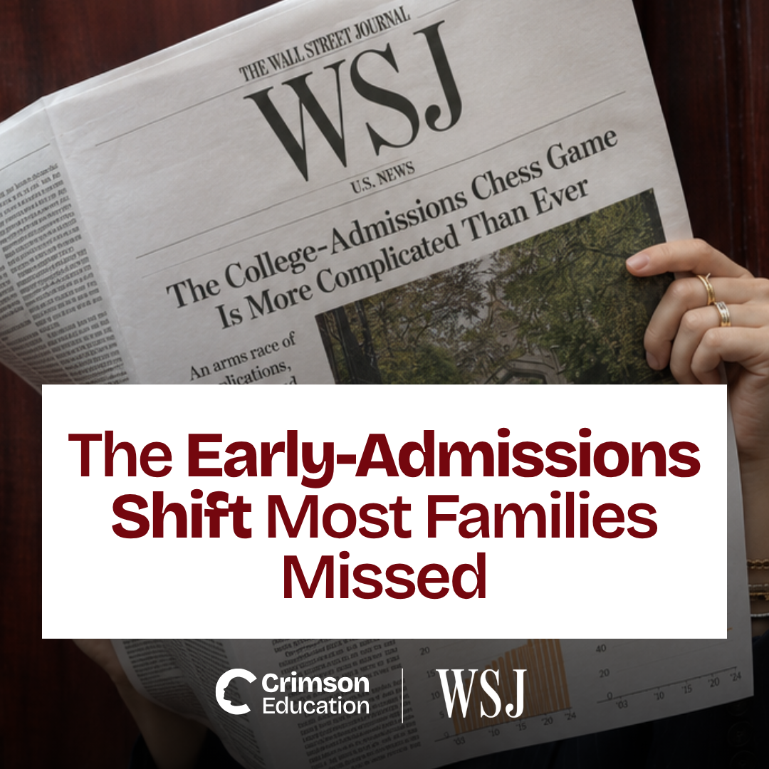 Crimson Education Facebook ad