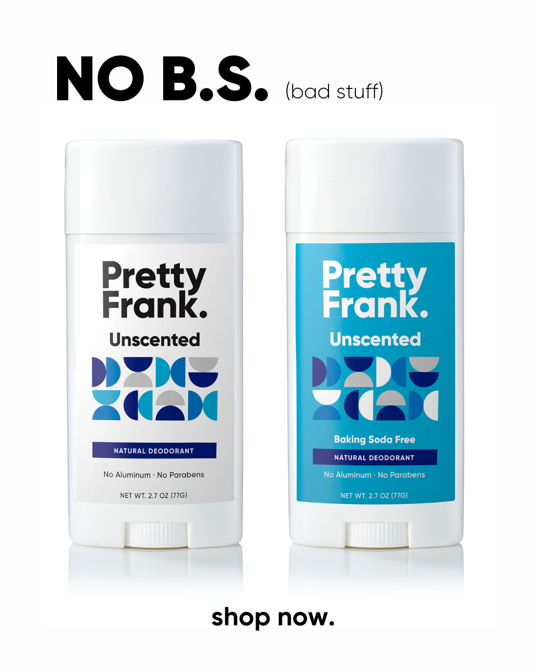 Pretty Frank Facebook ad