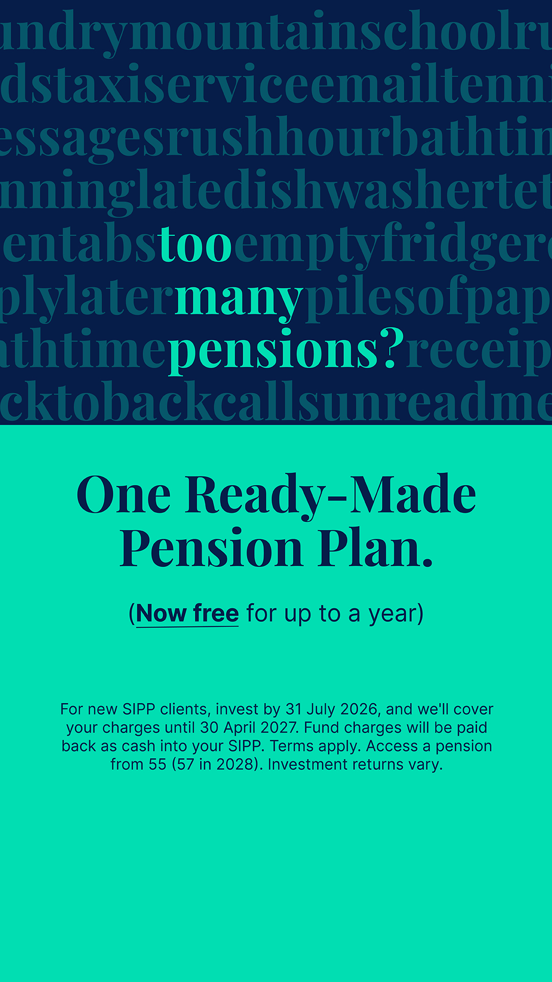 Hargreaves Lansdown Facebook ad