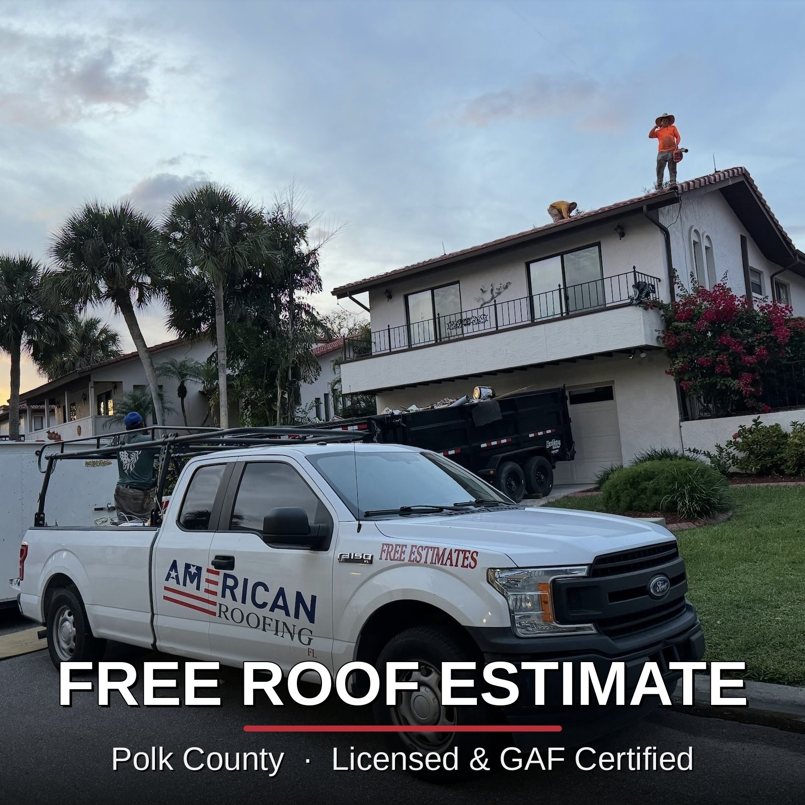 American Roofing FL  Facebook ad