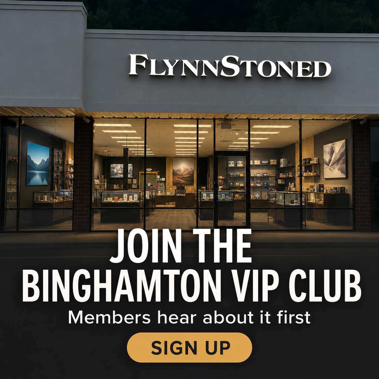 FlynnStoned of Binghamton Facebook ad