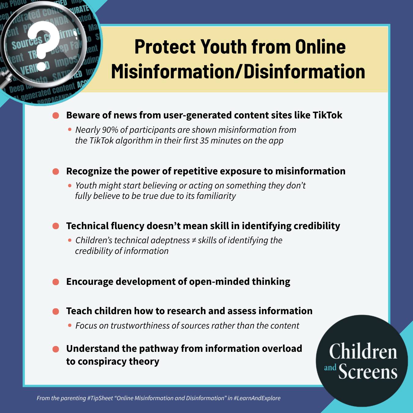 Children and Screens: Institute of Digital Media and Child Development Facebook ad