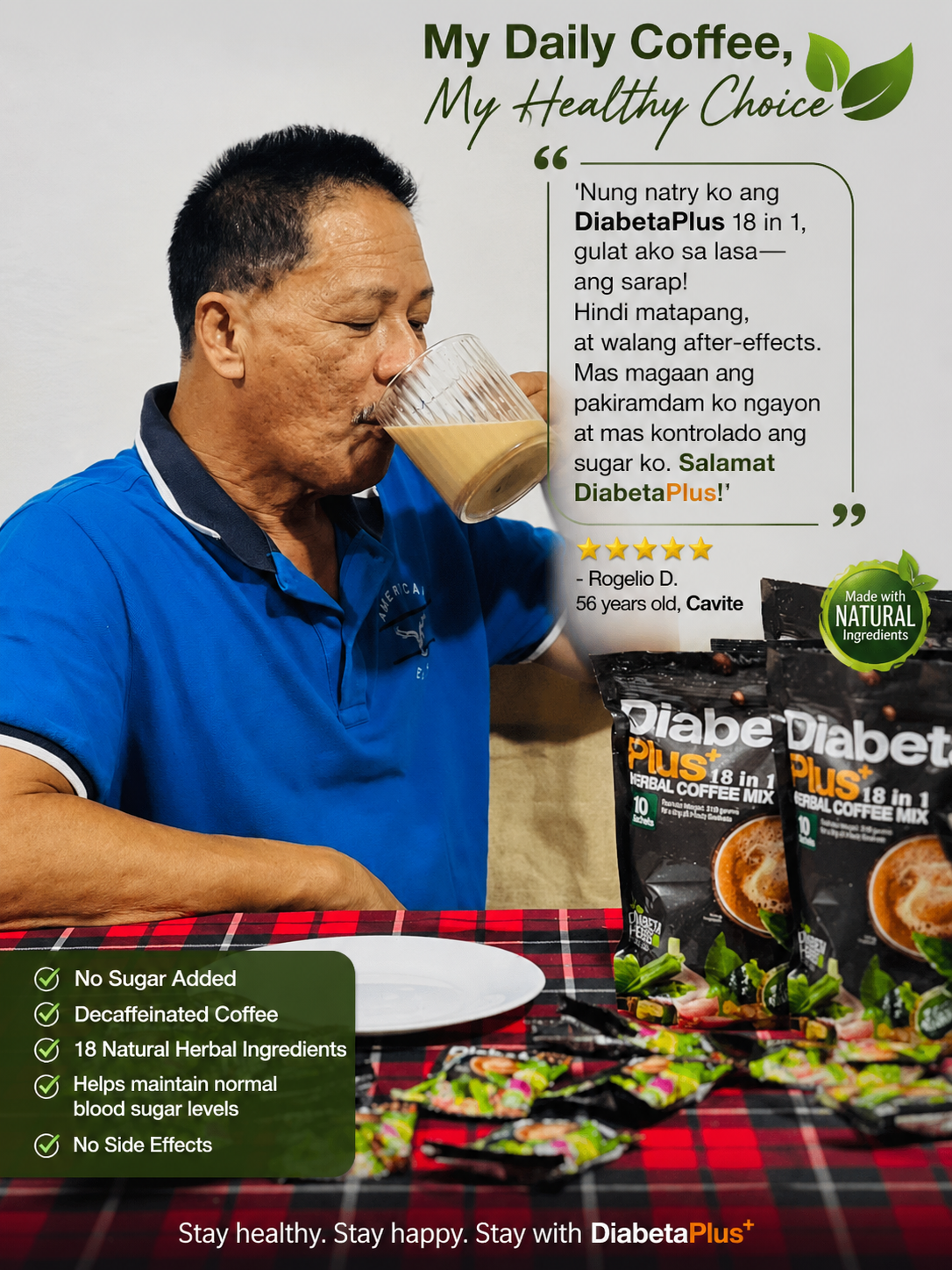 DiabetaPlus 18 in 1 - MAIN Facebook ad: Message us now to order