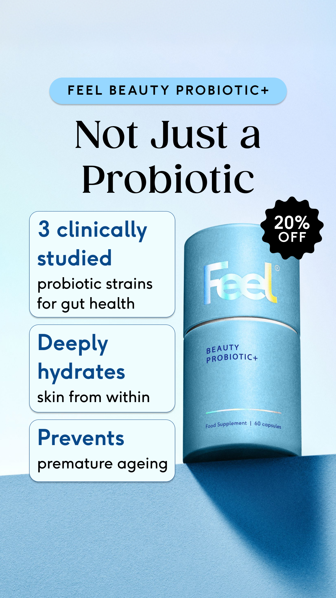 Feel Facebook ad
