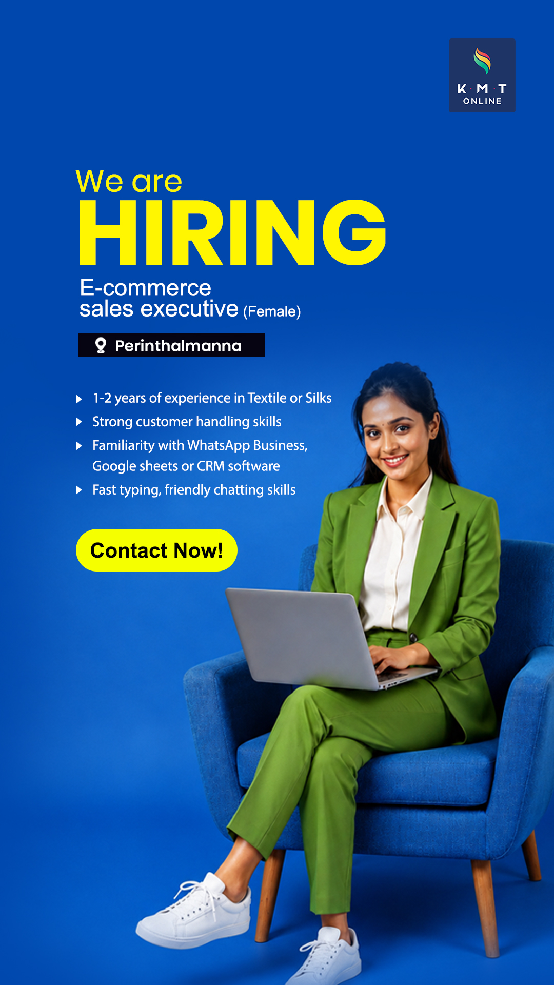 KMT Silks Online Facebook ad from Jul 29, 2026