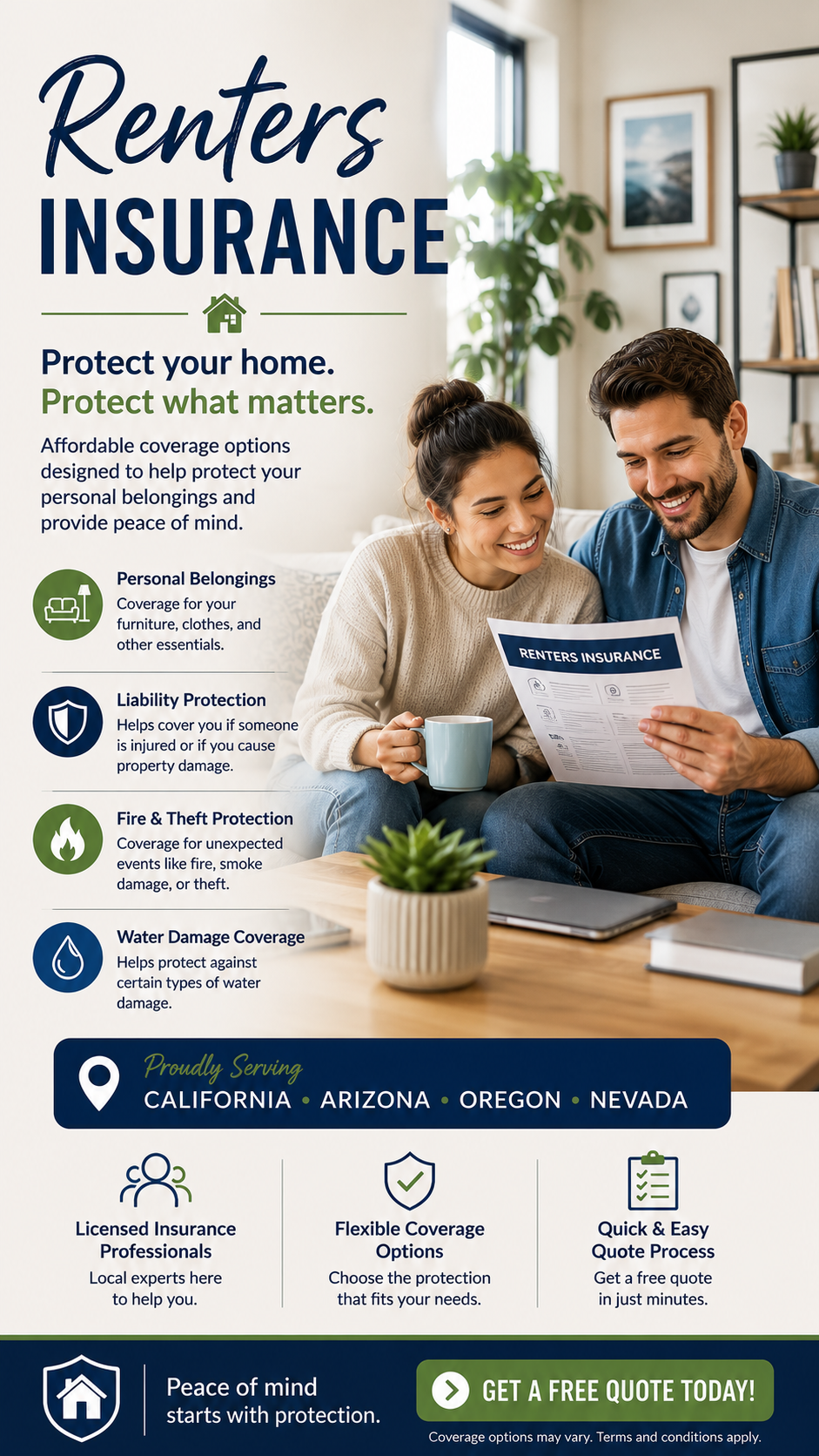 Silvia Gray, MBA Insurance Broker Facebook ad