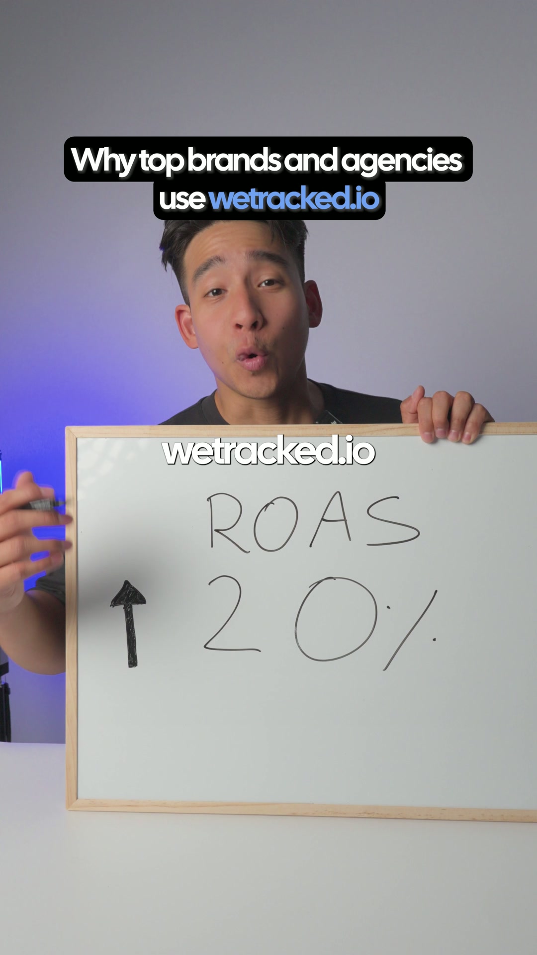 wetracked.io Facebook ad: Rated 4.9/5 out of 1511+ reviews on G2, Capterra &…