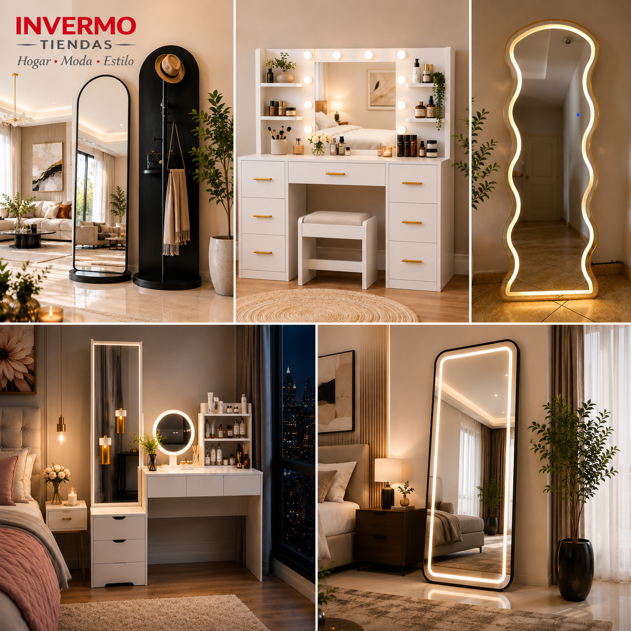 InverMo Tiendas Facebook ad: ¿Quieres que tu hogar luzca moderno, elegante y…