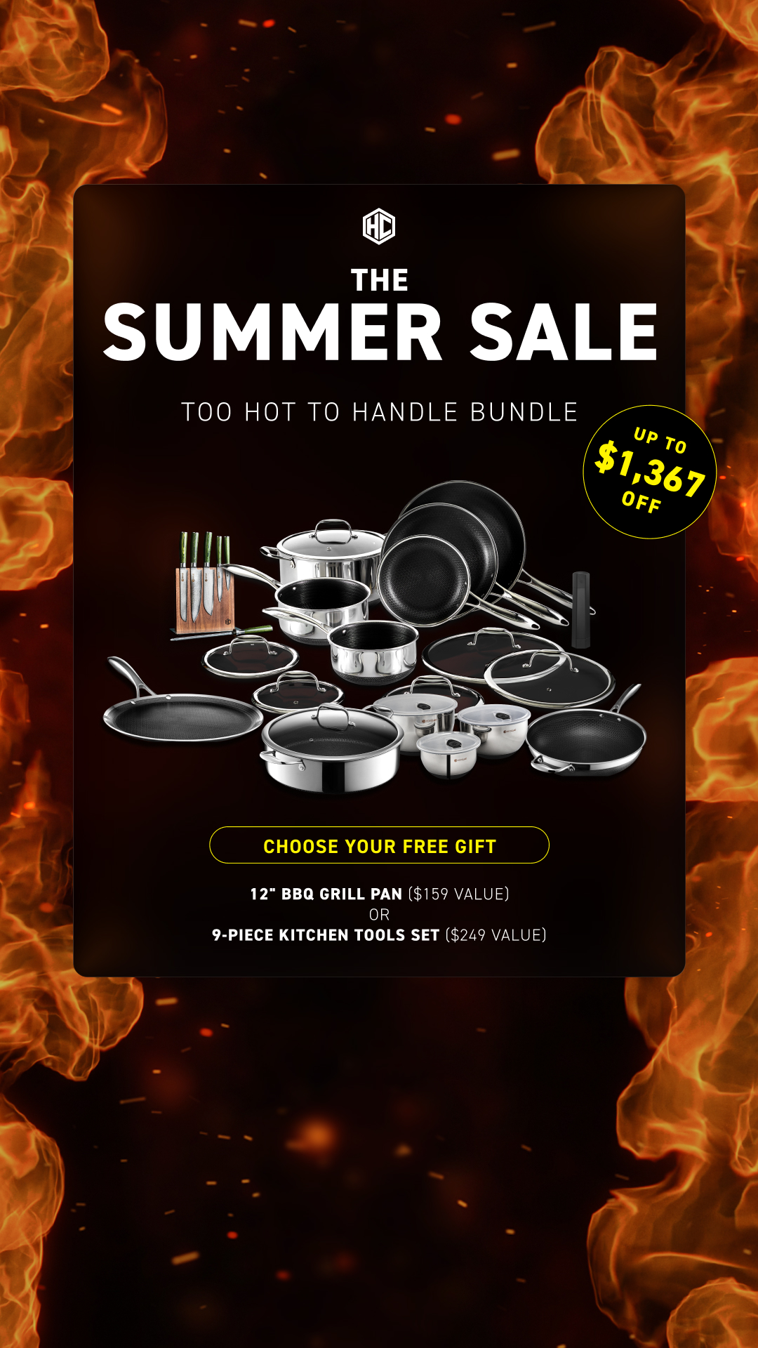 HexClad Facebook ad