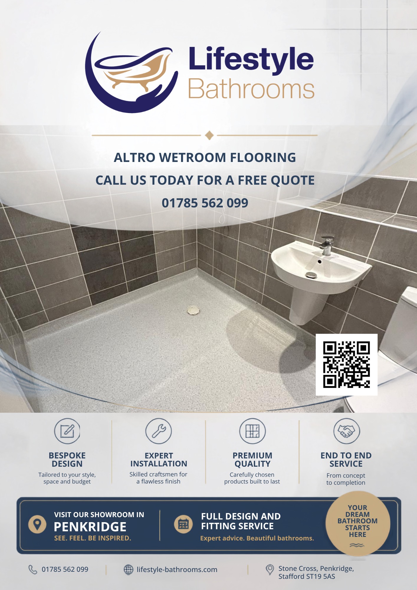 Lifestyle Bathrooms Facebook ad: Lifestyle Bathrooms are a Penkridge based family run…