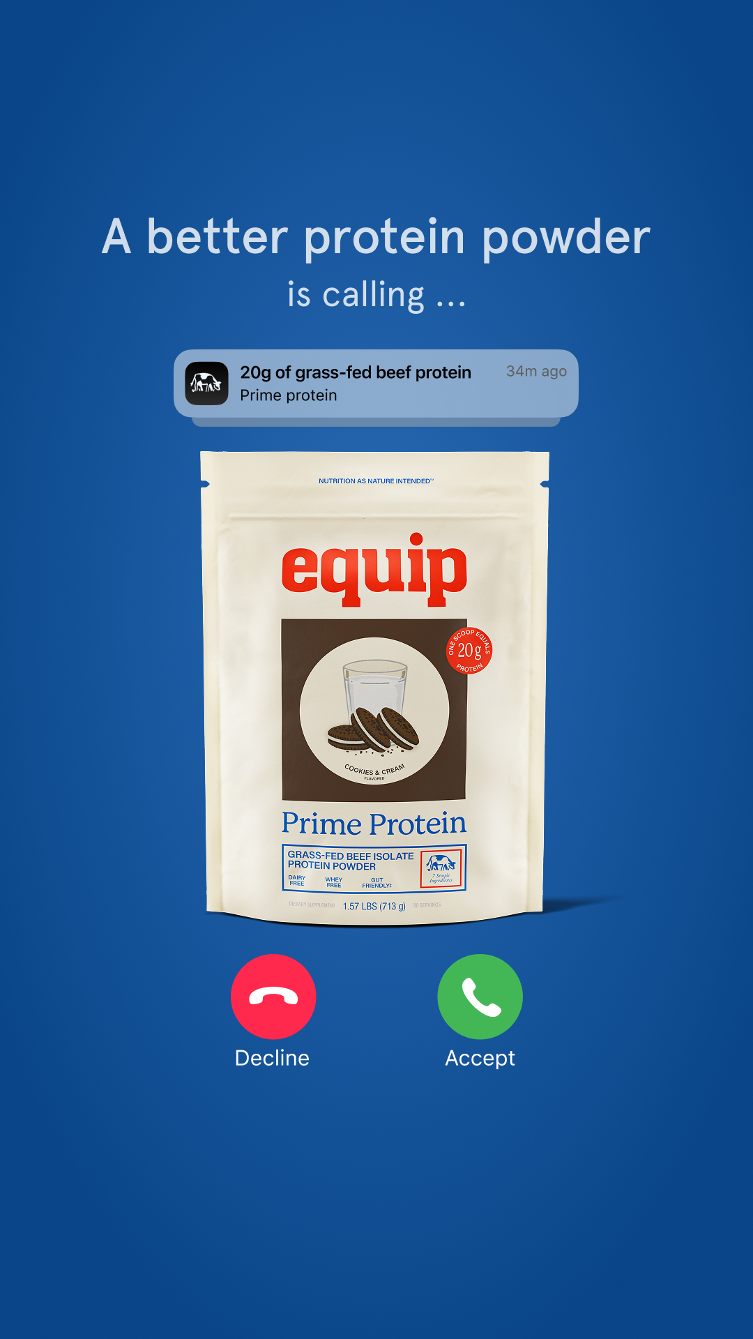 Equip Facebook ad