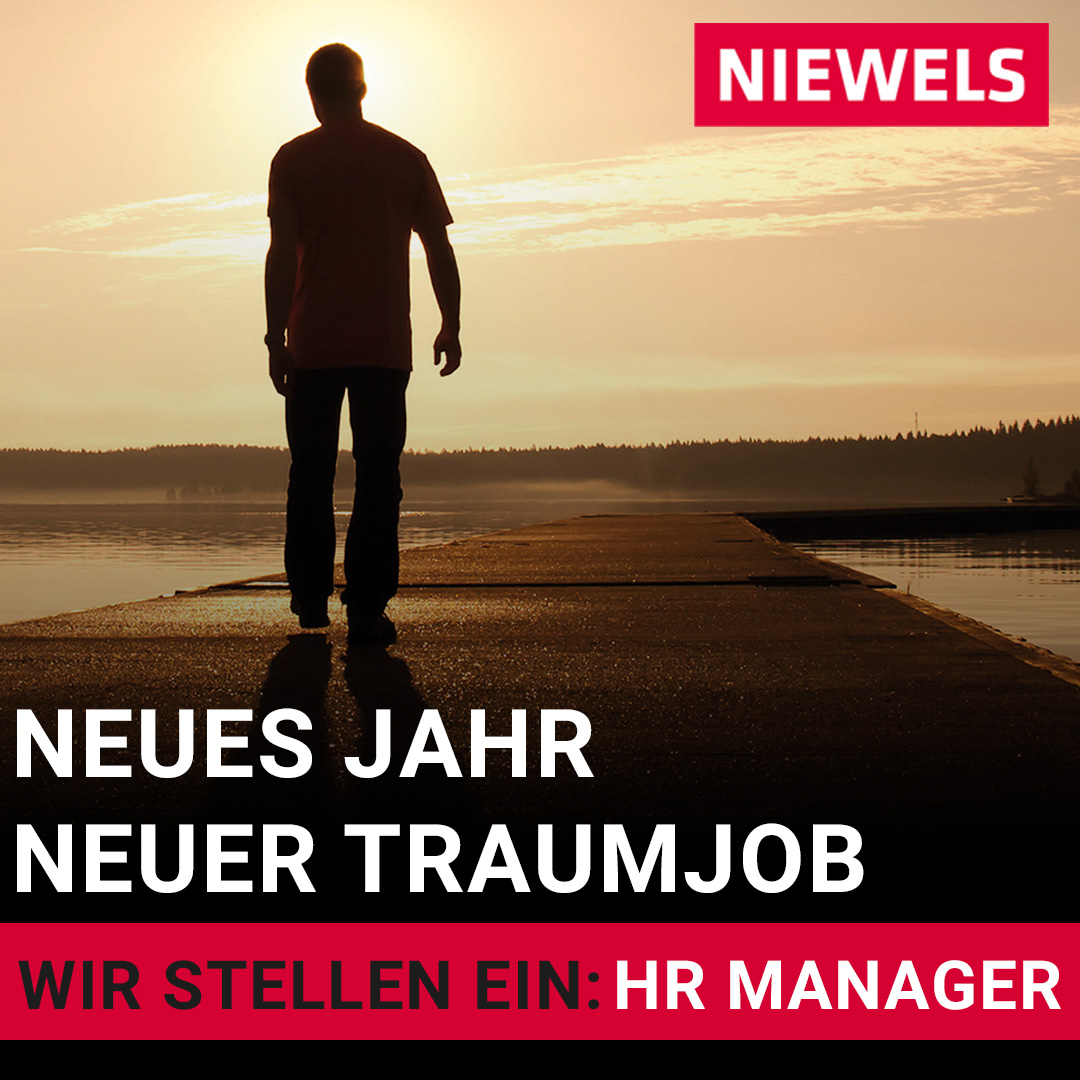 NIEWELS Facebook ad: HR ist bei uns kein Nebenjob.
