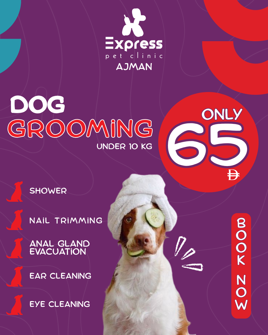 Express Veterinary Clinic Facebook ad