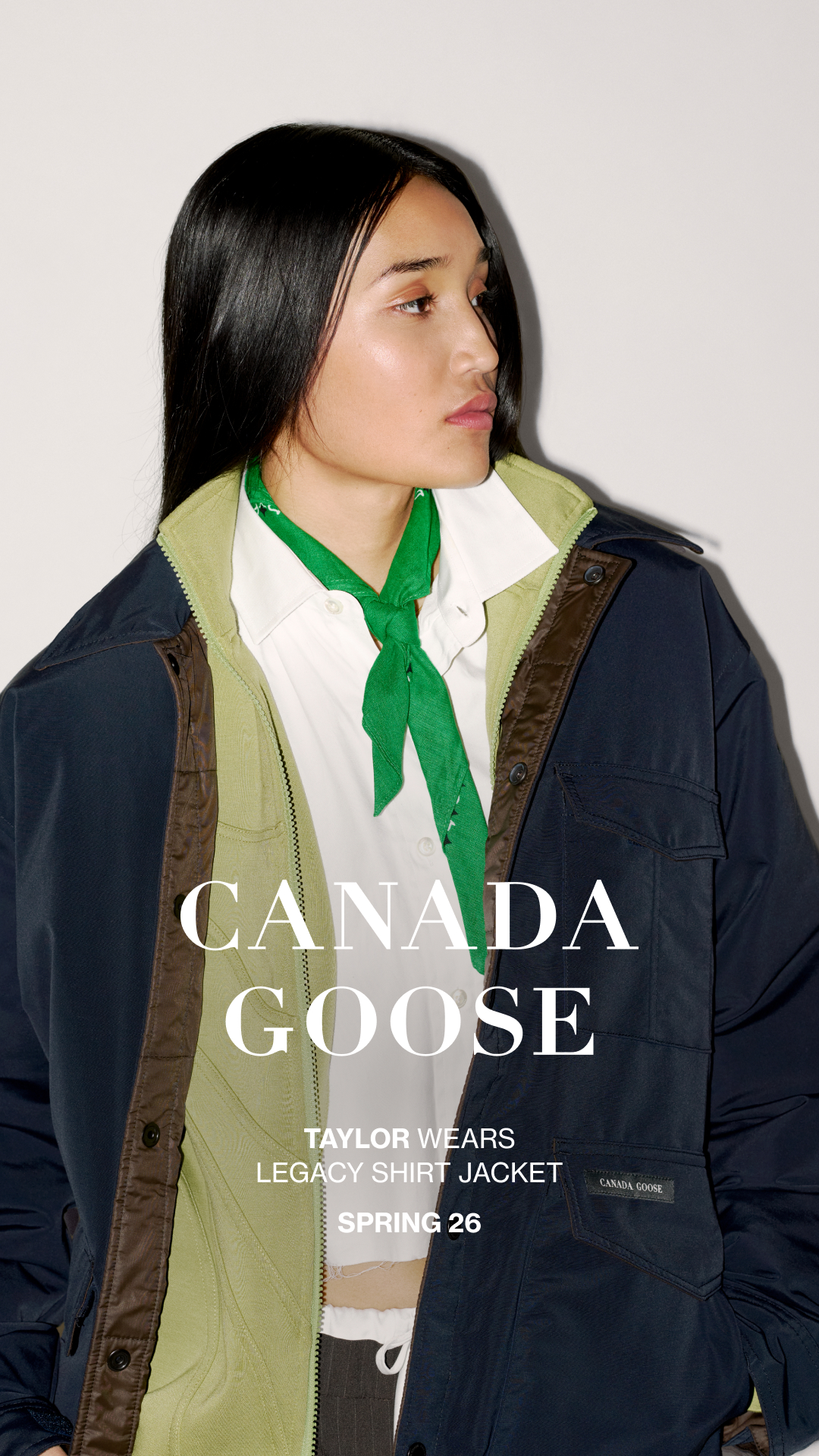 Canada Goose Facebook ad from Feb 18, 2026