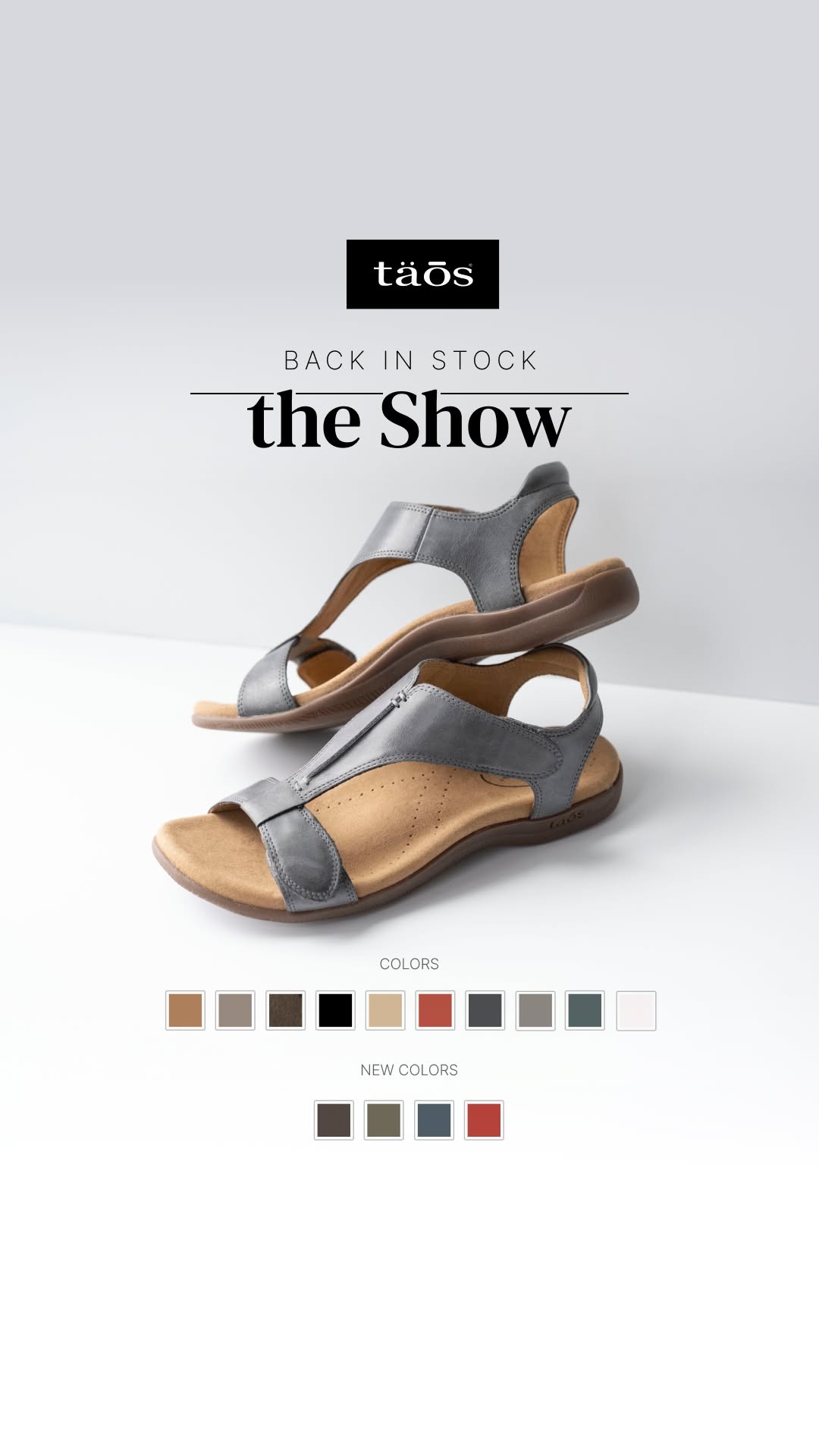 Taos Footwear Facebook ad