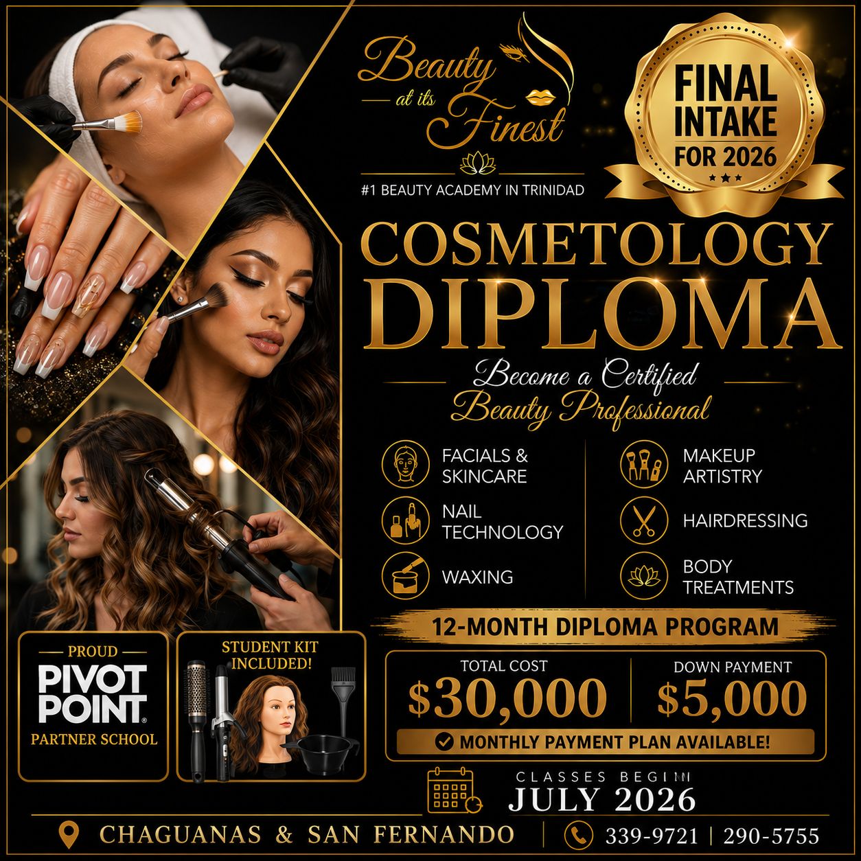 Beauty at Its Finest Facebook ad: FINAL INTAKE FOR 2026!