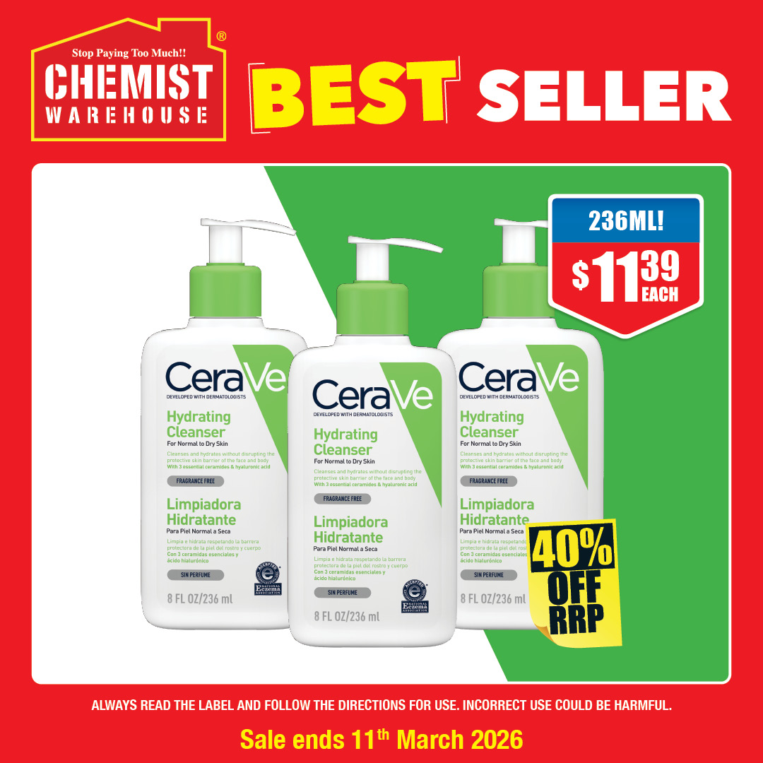 Chemist Warehouse Facebook ad