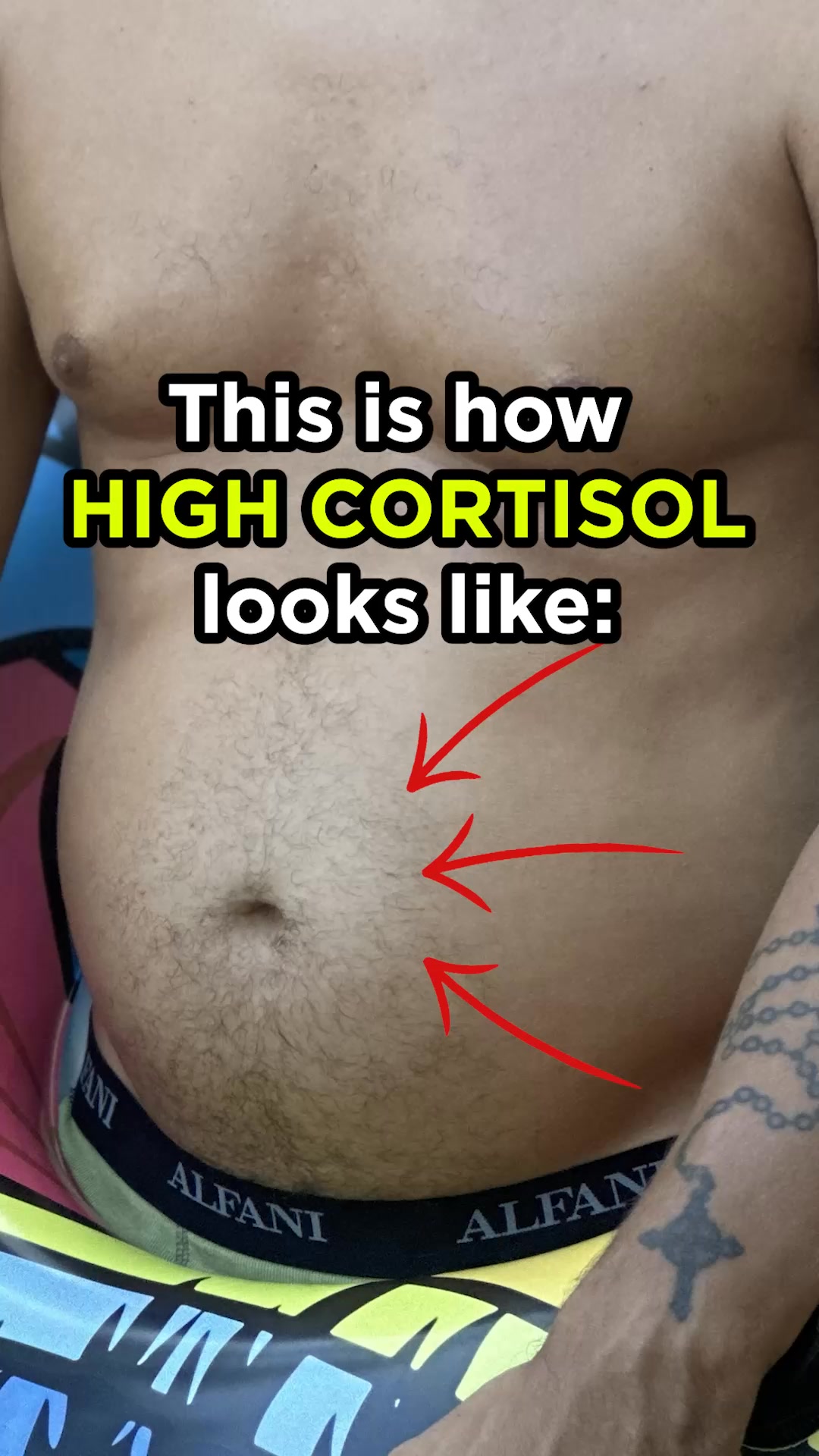 Primal Viking Facebook ad: High Cortisol Is the Silent Pandemic Hitting Men Over 30