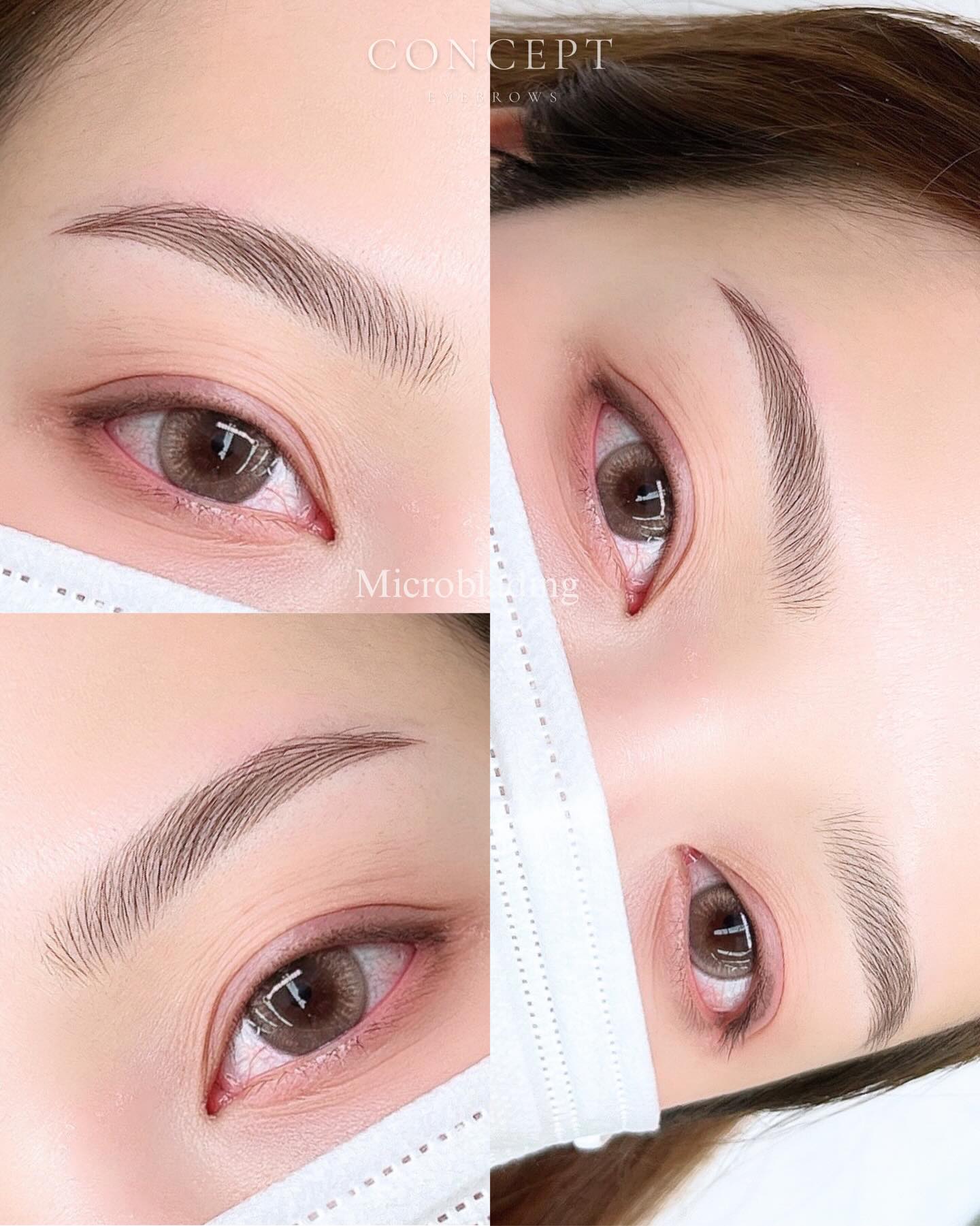 Concept eyebrows Facebook ad