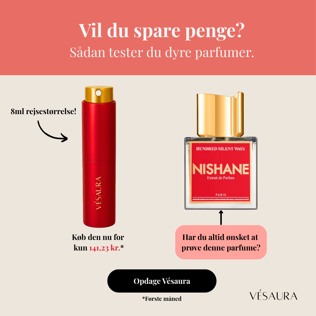 Vesaura Facebook ad: Få en ny duft hver måned