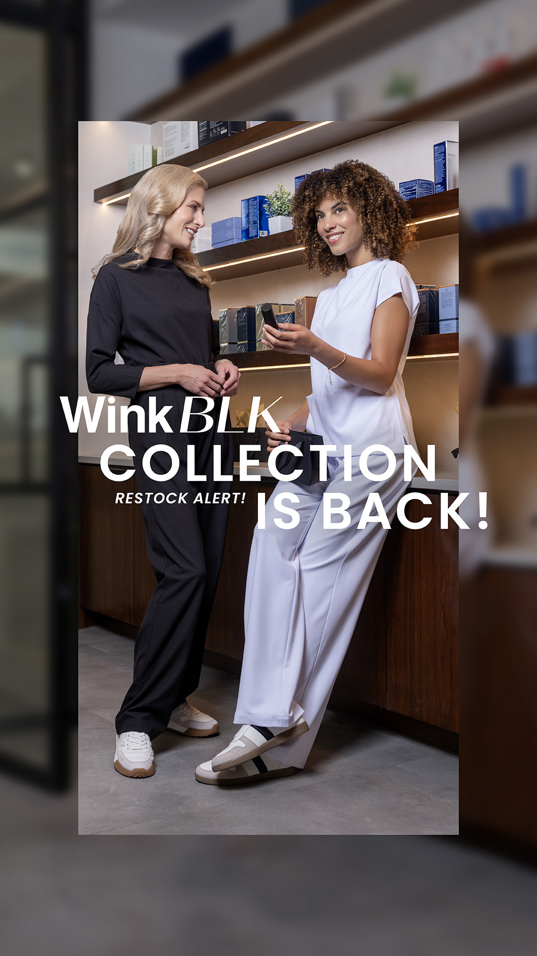 Wink Scrubs Facebook ad