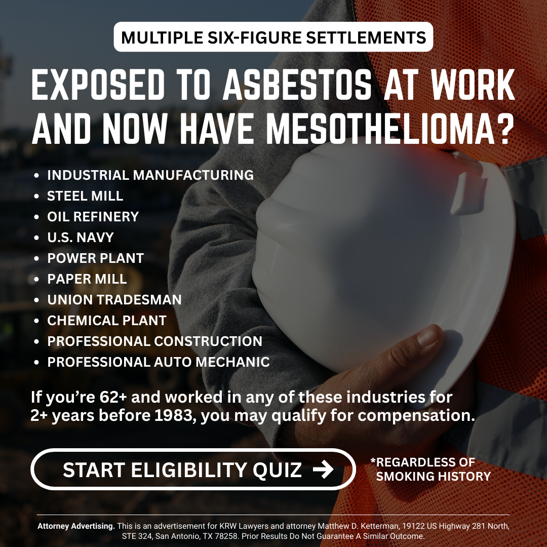 Lung Cancer Law Group Facebook ad